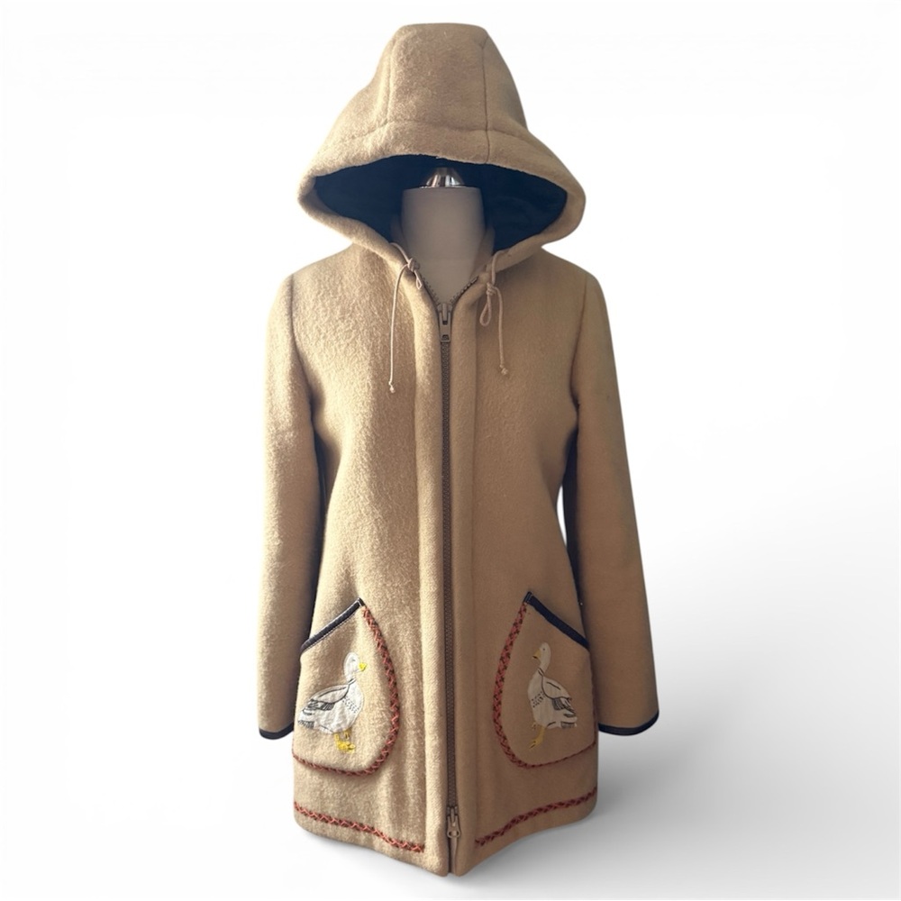 Vintage James Bay Cottagecore Wool Coat